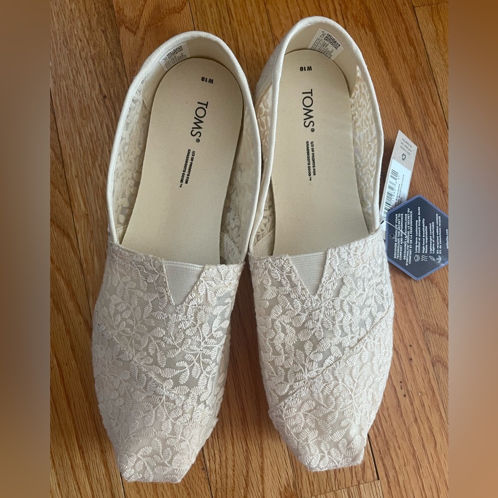 Toms Natural Botanical Lace Alpargata